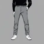 dark gray pants image